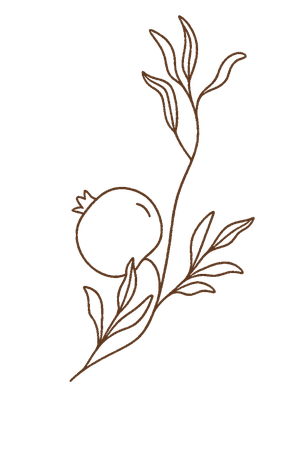 pomegranate-decoration